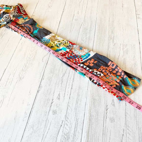 Girls Young At Heart Wild Print Multicolor Leggings Size Medium - Picture 4 of 7